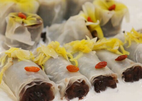 中国传统花卉食品大全
