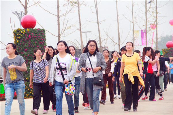 第四届中国沭阳花木节徒步活动